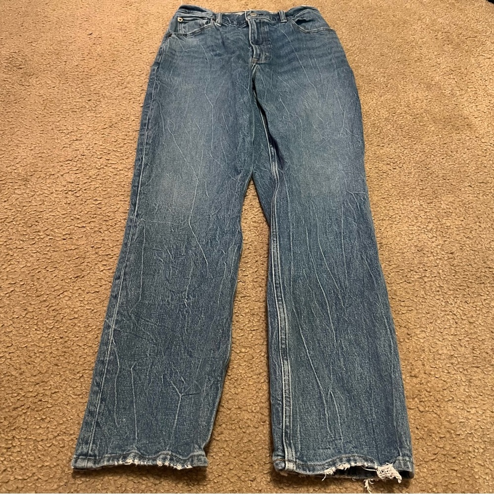 Abercrombie & Fitch Curve Love The 90’s Ultra High Rise Jeans